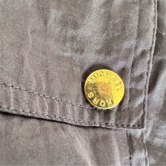 Michael Michael Kors Plus Size Women’s Black Cargo Pants - Picture 9 of 10